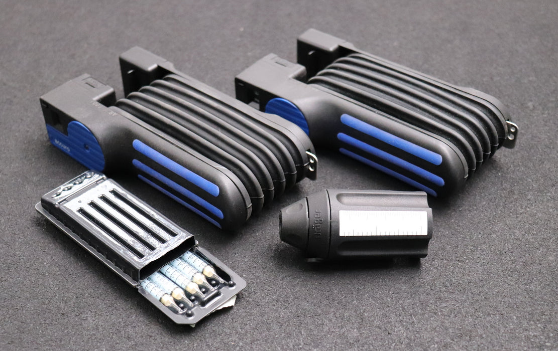 Bild des Artikels DRÄGEr-Gasdetection-Gasprüfset-mit-2x-ACCURO-manueller-Einhand-Gasspürpumpe