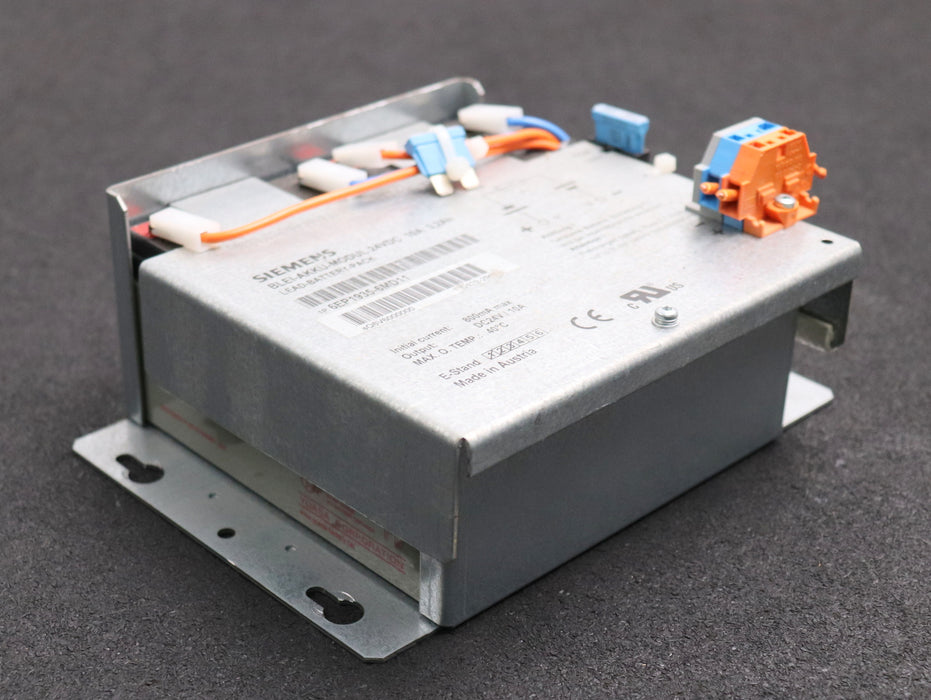 Bild des Artikels SIEMENS-Batteriemodul-Blei-Akku-Modul-24VDC-10A-3,2Ah-6EP1935-6MD11-gebraucht