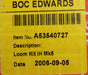 Bild des Artikels BOC-EDWARDS-Loom-Kit-ich-Mk5-Item-No.-A53540727-unbenutzt