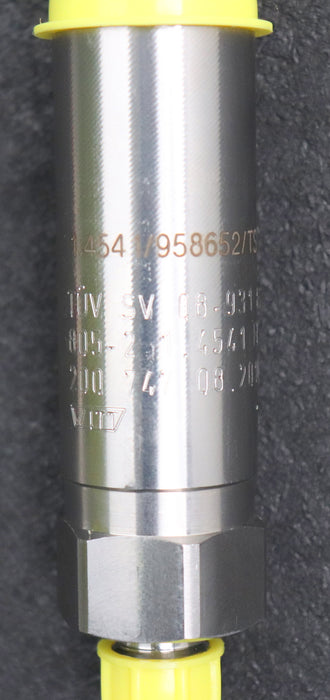 Bild des Artikels WITT-Sicherheitsventil-SV-805-2-Edelstahl-PN63-1,5bar-SV08-931-6.0-D/G-0.56