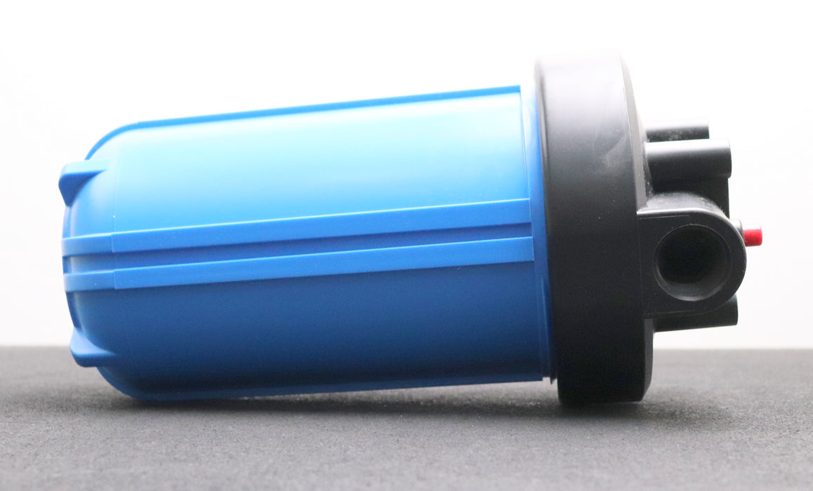 Bild des Artikels Wasserfilter-Gehäuse-BIG-BLUE-Länge-9-3/4"-Durchmesser-4,5"-DN40-Anschlüsse-1"
