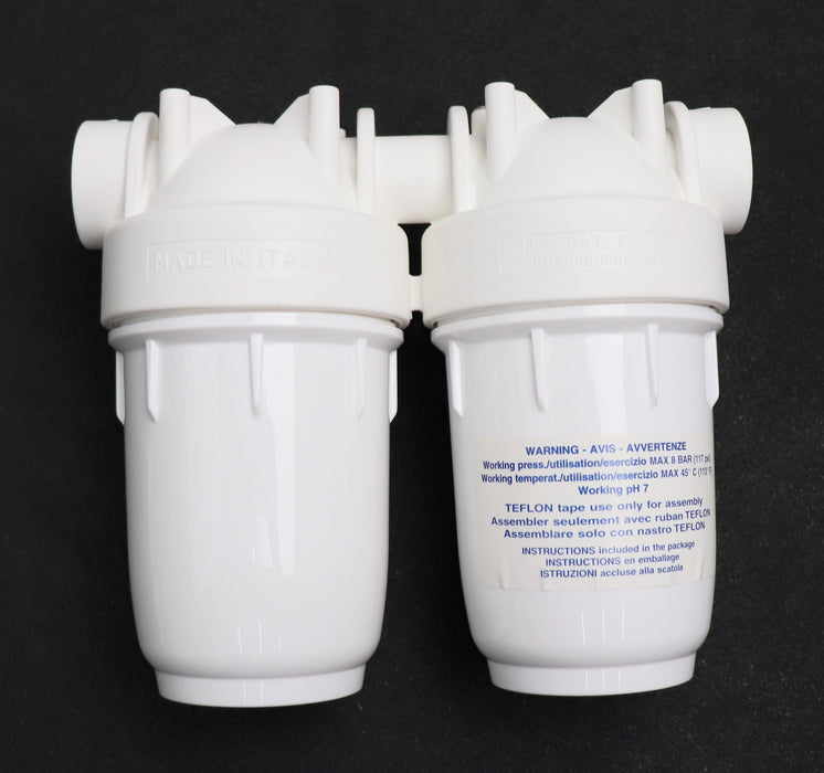 Bild des Artikels ATLAS-FILTRI-2-fach-Filtergehäuse-unter-Küchenspüle-DP-5-DUO-1/2"---OT--BW-5"