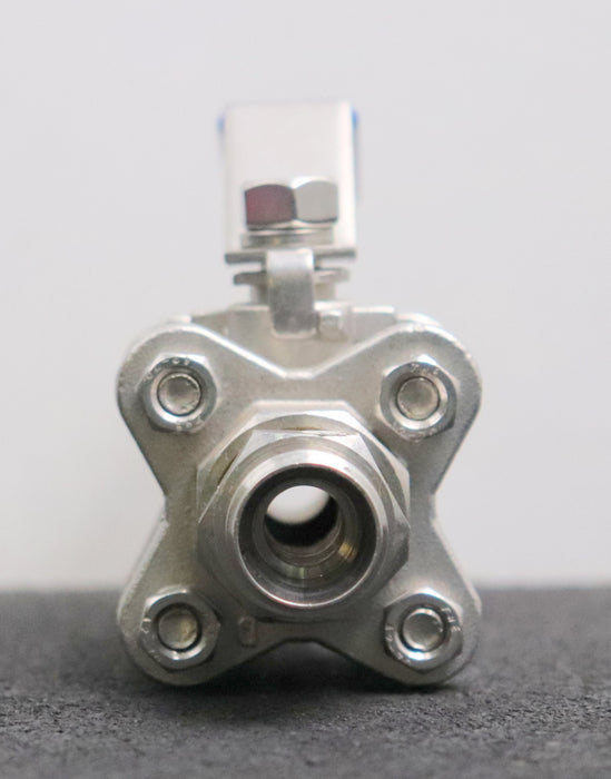 Bild des Artikels BEE-Edelstahl-Kugelhahn-mit-Schweißansatz-DN5015-PN64-Material-1.4408