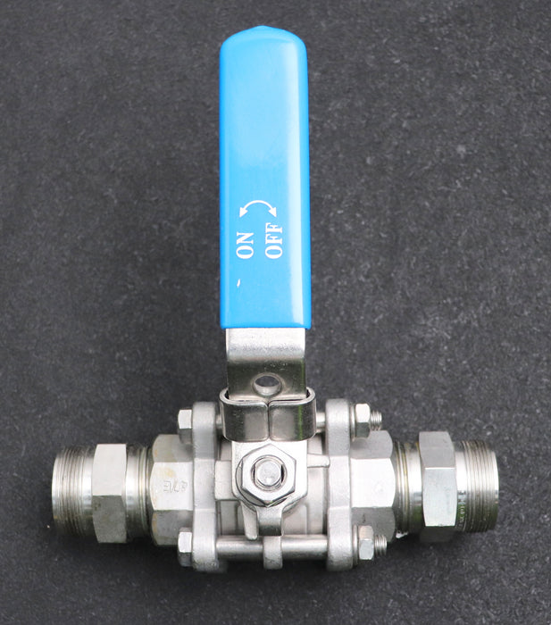 Bild des Artikels SWAGELOK-Edelstahl-Kugelhahn-1-1/4"-DN25-PN63-Material-1.4408