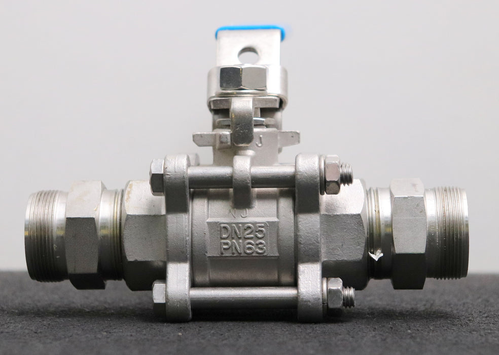 Bild des Artikels SWAGELOK-Edelstahl-Kugelhahn-1-1/4"-DN25-PN63-Material-1.4408