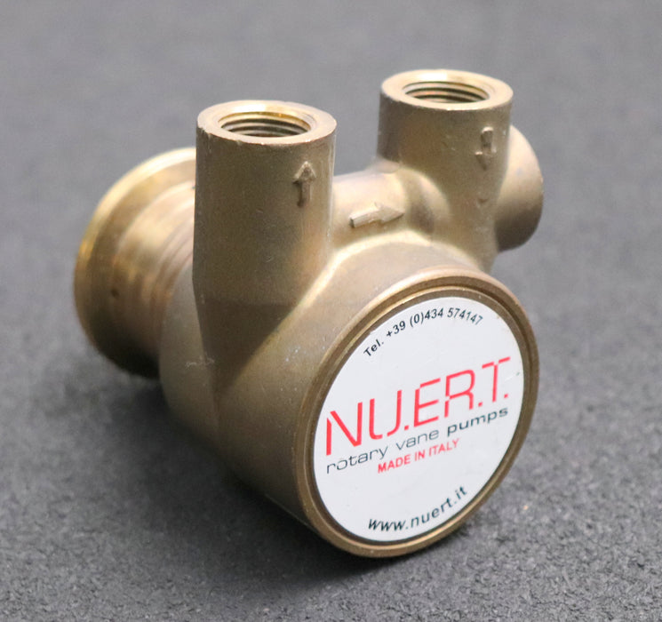Bild des Artikels NUERT-rotierende-Verdrängerpumpe-Typ-PR-4AH-Messing-Gehäuse-Drehschieberpumpe