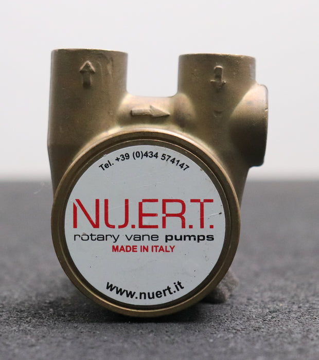 Bild des Artikels NUERT-rotierende-Verdrängerpumpe-Typ-PR-4AH-Messing-Gehäuse-Drehschieberpumpe