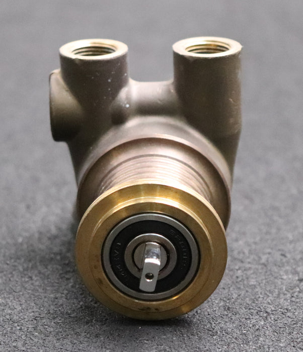 Bild des Artikels NUERT-rotierende-Verdrängerpumpe-Typ-PR-4AH-Messing-Gehäuse-Drehschieberpumpe