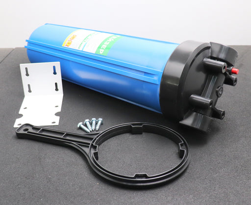 Bild des Artikels Wasserfilter-Gehäuse-BIG-BLUE-Länge-20"-Durchmesser-4,5"-DN40-Anschlüsse-1"--PP