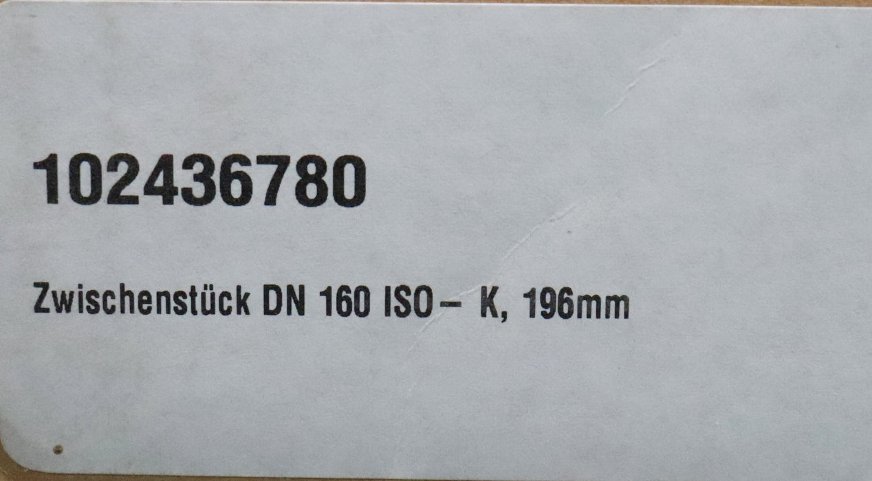 Bild des Artikels Vakuum-Rohr-Zwischenstück-mit-Anschlüssen-ISO-K-DN160-Länge-196mm
