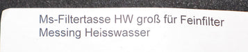 Bild des Artikels MEMA-Messing-Filtertasse-AnschlussØ-100mm-HW-Nr.-100023-für-Einfilter