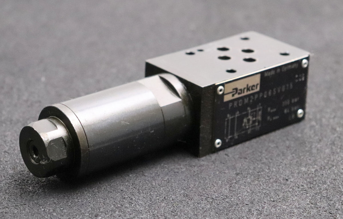 PARKER Druckreduzierventil RDM2PP06SVG15 Pmax 350bar Pe= max. 64bar ge ...