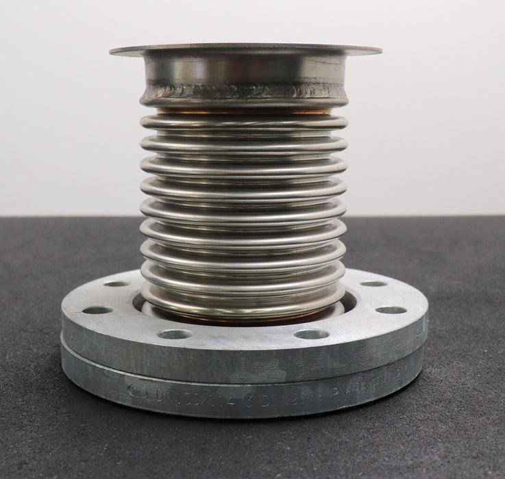 Bild des Artikels MG-Stahl-Edelstahl-Axial-Kompensator-SF-10-DN100-Flansch-nach-DIN2673-PN10