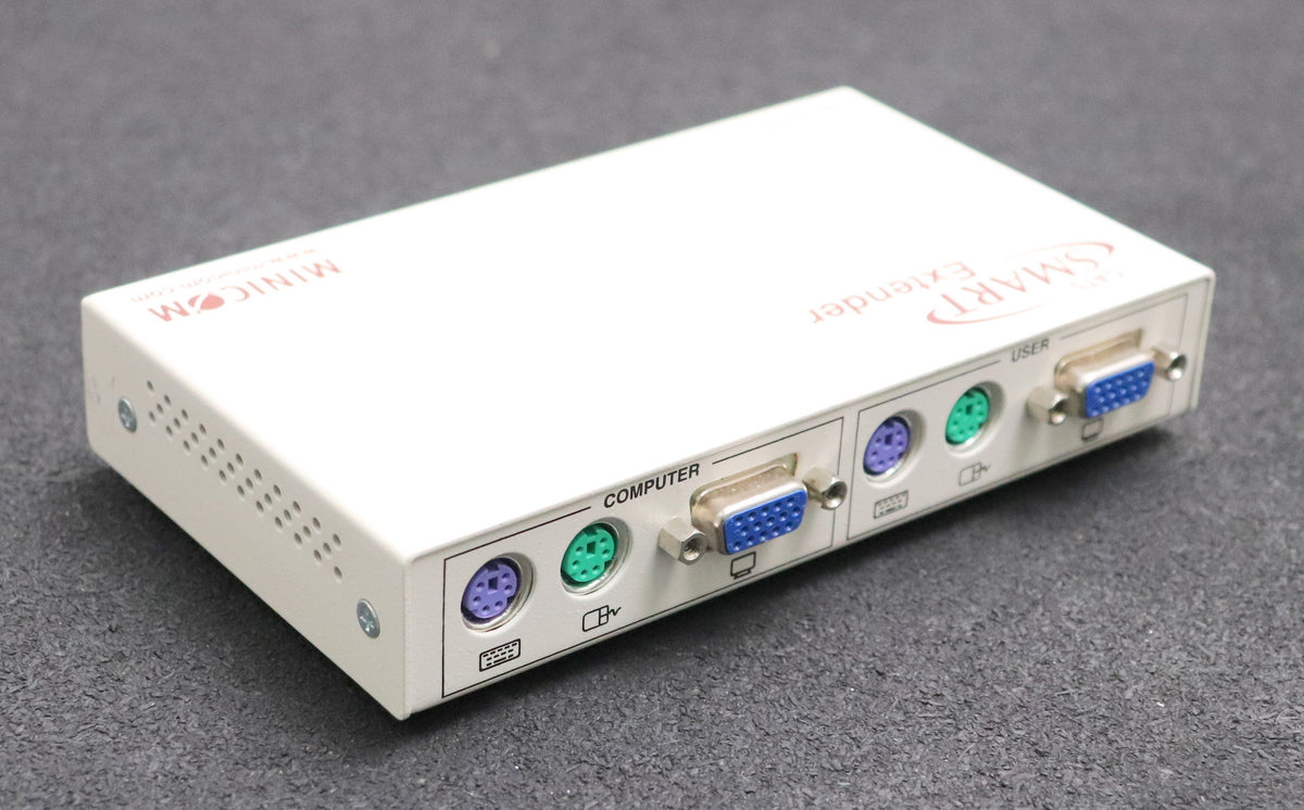 MINICOM Extender P/N 1DT23002 Rev. 1.4 CAT5 Smart Extender Receiver ge ...