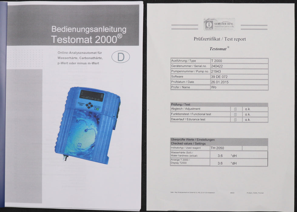 Bild des Artikels HEYL-Analyseautomat-für-Wasserhärte-Carbonathärte-p-Wert-oder-minus-m-Wert