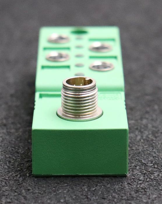 Bild des Artikels PHOENIX-CONTACT-2x-Sensor-/-Aktor-Box-SACB-4/3-L-M12-M8-Art.Nr.:-1516234