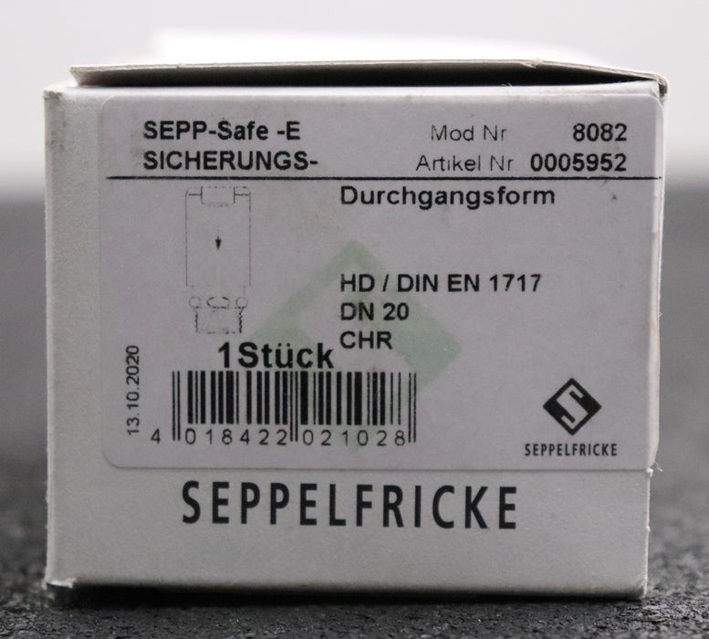Bild des Artikels SEPPELFRICKE-Durchfluss-Belüfter-und-Rückflußverhinderer-3/4''-Mod.Nr.-8082
