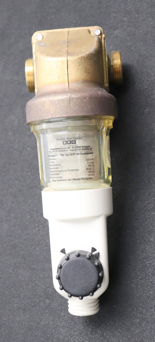 Bild des Artikels BKG-Rückspülfilter-Typ-EASY-mit-Druckminderer-Art.Nr.-145161-Q-max.-3,6m³/h