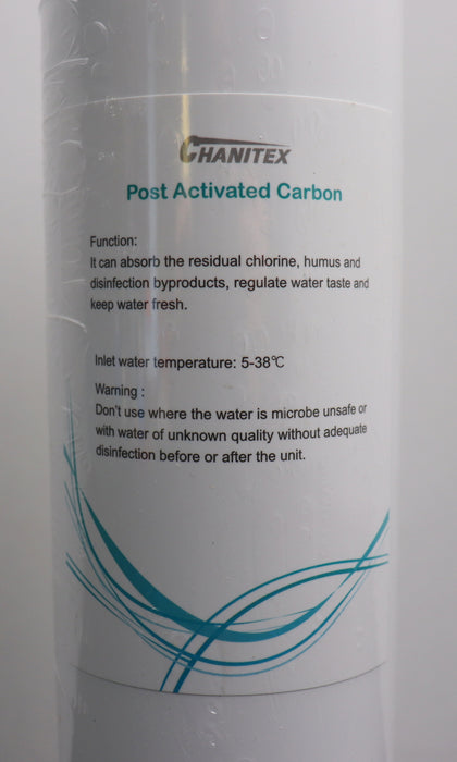 Bild des Artikels CHANITEX-10''-Ersatzfilter-Aktivkohlenachfilter-für-500-GPD-5-38°C-LX-266Y