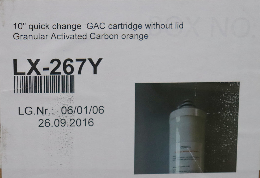 Bild des Artikels CHANITEX-10''-Ersatzfilter-Aktivkohlegranulat-(GAC)-für-500-GPD-5-38°C-LX-267Y