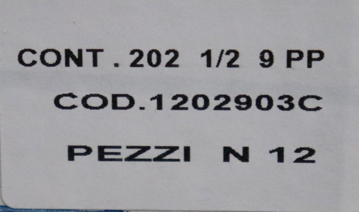 Bild des Artikels Filtergehäuse-CONT.-202-1/2-9-PP-Größe-9-3/4''-Eingang-/-Ausgang-1/2''
