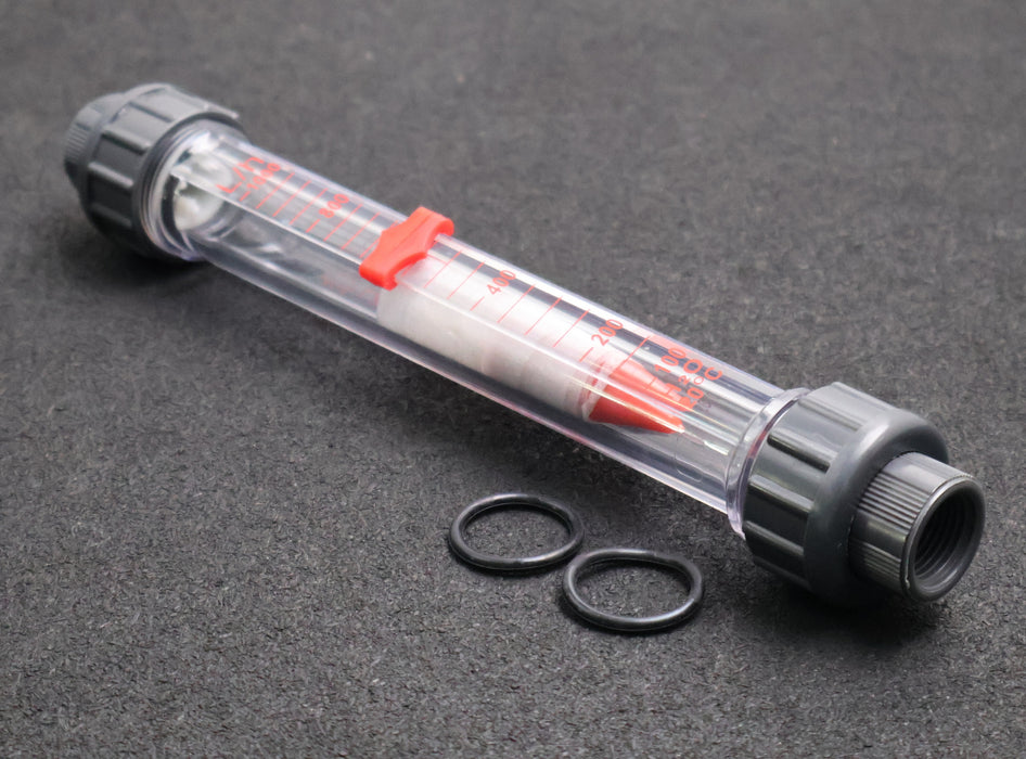 Bild des Artikels MC-Durchflussmesser-aus-Kunststoff-Messbereich-100-1000l/h-Medium:-Wasser-0,6MPa