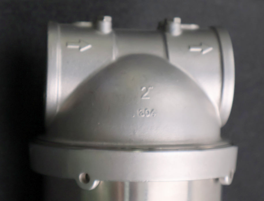 Bild des Artikels Edelstahl-Filtergehäuse-20''-Anschluß-2''-IG-Abmessungen-69xØ15cm-gebraucht