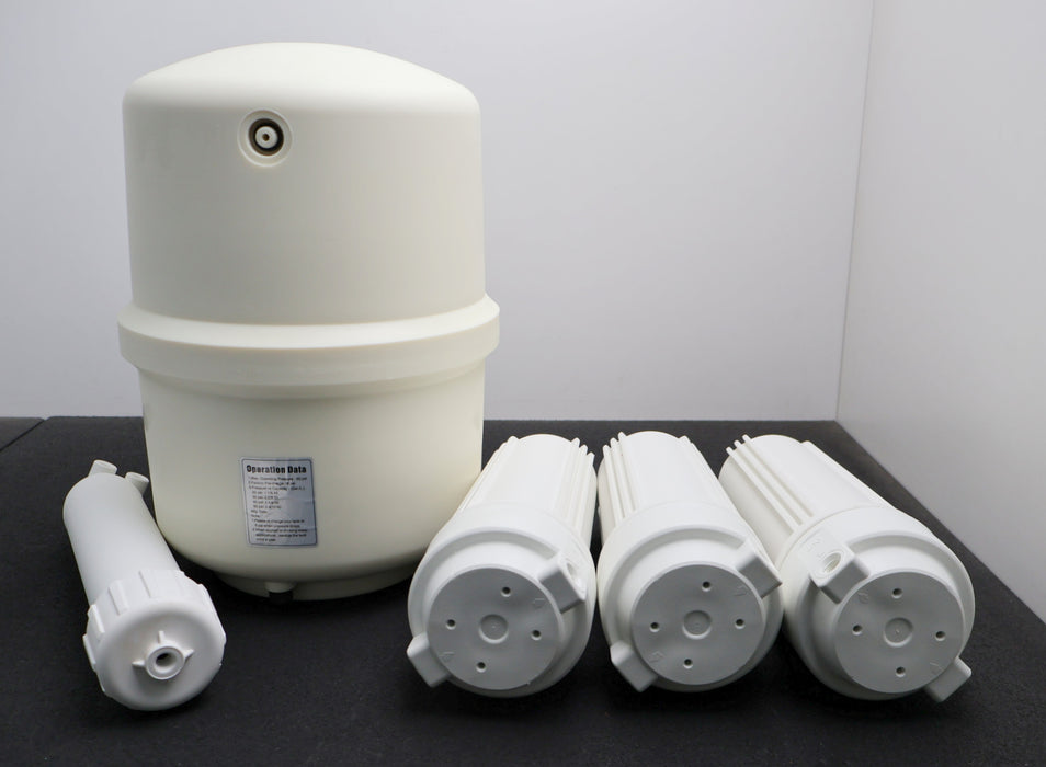 Bild des Artikels BKG--3-Stufige-Umkehrosmose-3C-M-UV-75-GPD-mit-1x-Tank-1x-UV-Sterilizatorfilter-
