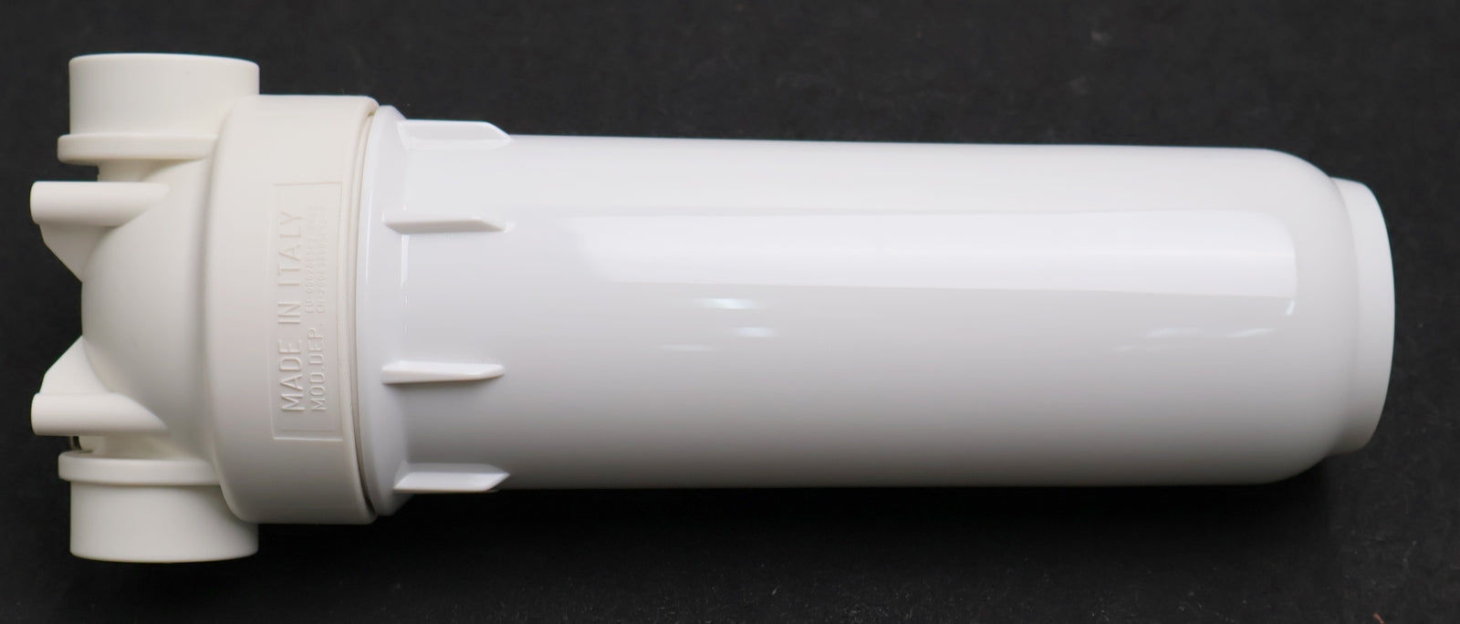 Bild des Artikels Filtergehäuse-10"-DP-10-MONO-1"-OT-BW-mit-Messing-Anschluss-Tasse-weiß-RB1380706