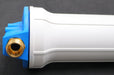 Bild des Artikels Filtergehäuse-10"-mit-Messing-Anschluss-3/4''-Tasse-weiß-Deckel-Blau