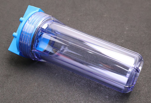 Bild des Artikels Feinfiltergehäuse-9-3/4"-Typ-122-1/2''Ms-9-3/4''SAN-mit-Messing-Anschluss-1/2''