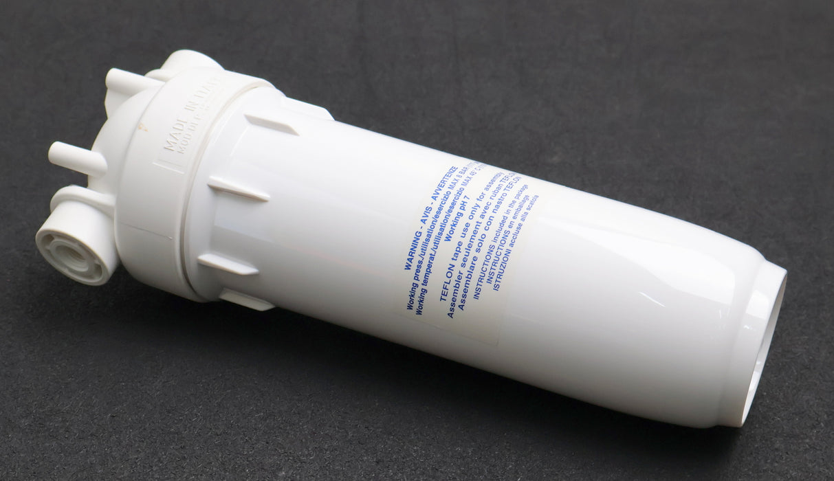 Bild des Artikels Filtergehäuse-10"-Anschluss-1/4''-Tasse-Weiß-Deckel-Weiß-unbenutzt