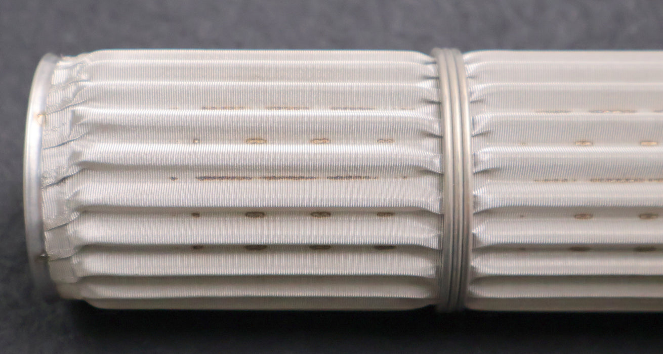 Bild des Artikels Edelstahl-Filtereinsatz-Länge-255mm-Ø-57mm-LochØ-26,6mm-unbenutzt
