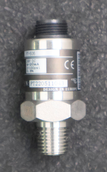 Bild des Artikels Drucktransmitter-Type:-PT-506-R-1/4''-24VDC-4-20mA-0-300psi-unbenutzt