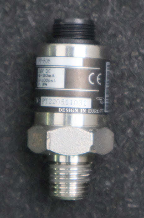 Bild des Artikels Wasserpumpen-Drucksensor-Type:-PT-506-24VDC-4-20mA-0-300psi-gebraucht
