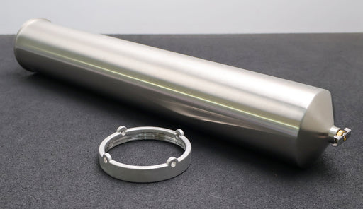 Bild des Artikels Edelstahl-Filtertasse-Größe-20''-Ø-95mm-mit-Schraubring-unbenutzt