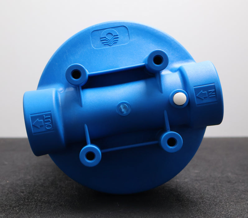 Bild des Artikels Big-Blue-Filtergehäuse-PP-20''-Anschlüsse-1-1/2''-Filtergehäuse-blau-unbenutzt