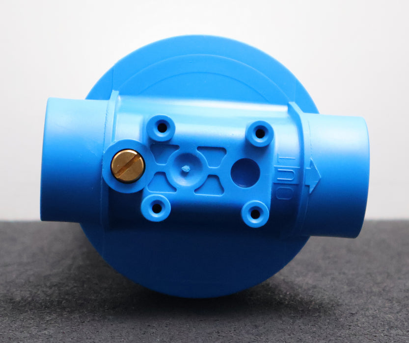 Bild des Artikels Filtergehäuse-Länge-10''-Messinganschlüsse-1''-Filtertasse-weiß-unbenutzt