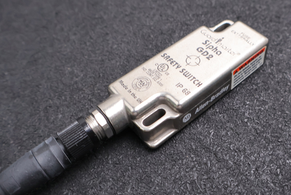 Guard Master Inching Button ALLEN-BRADLEY Safety Switch Sensor Guard Master Sipha GD2 ohne Actuato ...