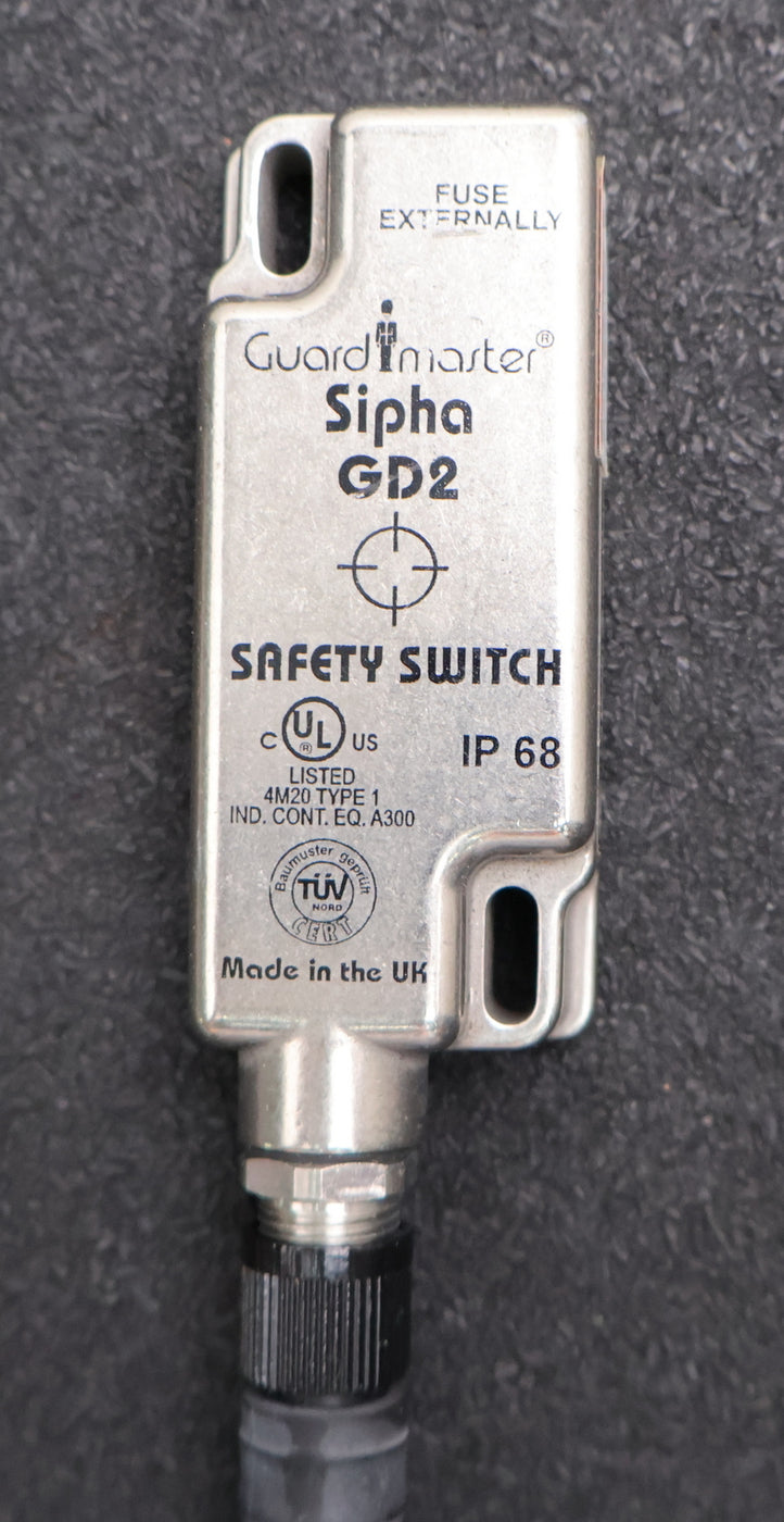ALLEN-BRADLEY Safety Switch Sensor Guard Master Sipha GD2 ohne Actuato ...