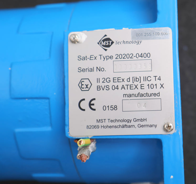 Bild des Artikels HONEYWELL-/-MST-Gasprüfgerät-Sat-Ex-Type-2020-0400-ohne-Sensor-gebraucht