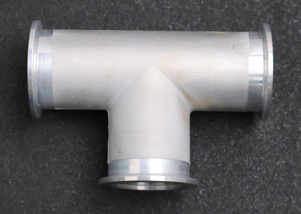 Bild des Artikels ISO-KF-T-Stück-Aluminium-DN40-Gesamtlänge-L-=-130mm-mit-FlanschaußenØ-55mm