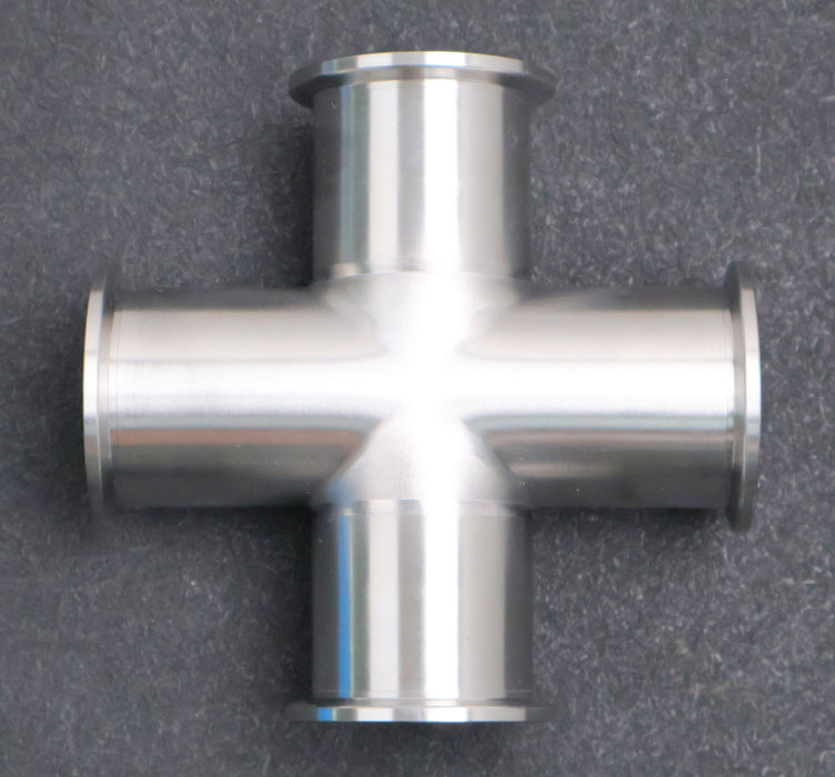 Bild des Artikels ISO-KF-Kreuzstück-Edelstahl-DN40-Einbaulänge-E=-130mm-Vakuum-Anwendung