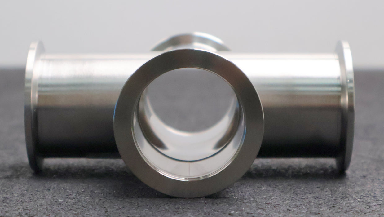 Bild des Artikels ISO-KF-Kreuzstück-Edelstahl-DN40-Einbaulänge-E=-130mm-Vakuum-Anwendung