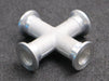 Bild des Artikels ISO-KF-Kreuzstück-Aluminium-DN40-Einbaulänge-E=-80mm-Vakuum-Anwendung