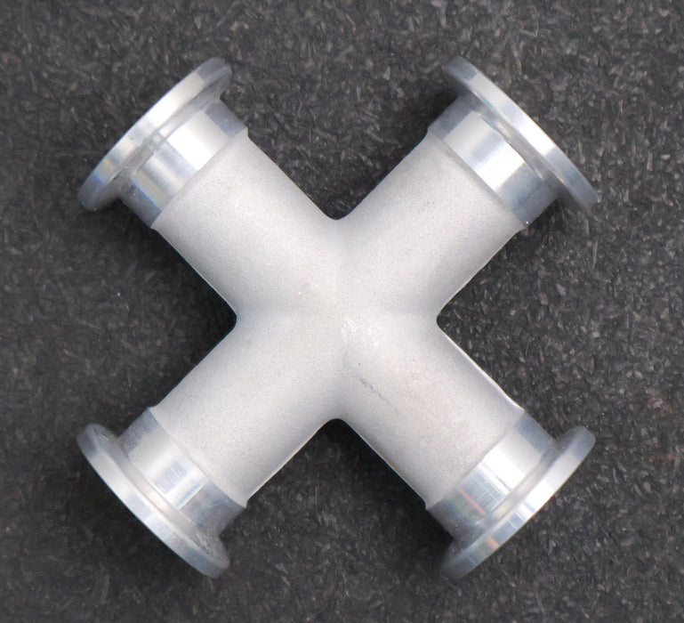 Bild des Artikels ISO-KF-Kreuzstück-Aluminium-DN40-Einbaulänge-E=-80mm-Vakuum-Anwendung