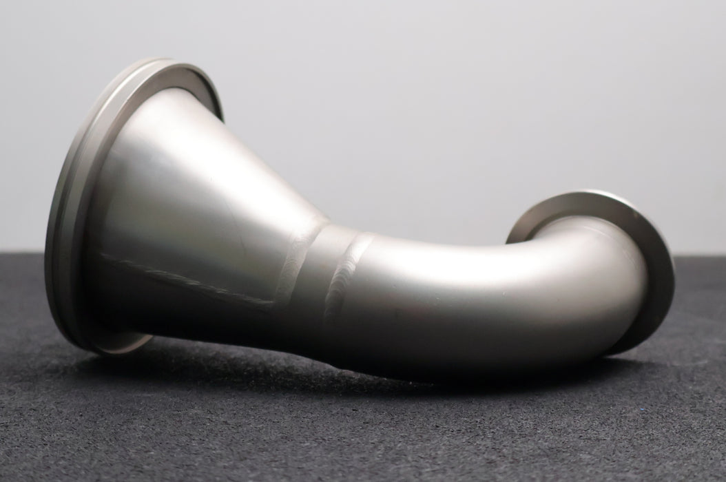 Bild des Artikels Trichterreduzierung-Edelstahl-ISO-K-DN100-zu-ISO-KF-DN50-mit-90°-Umlenkung