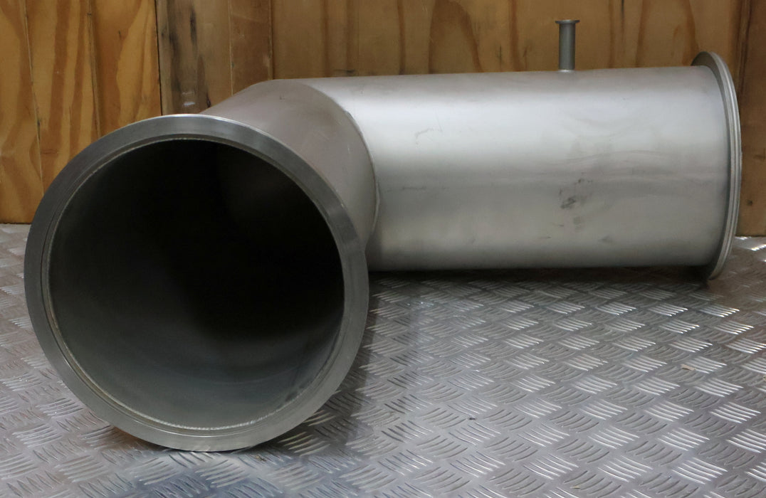 Bild des Artikels Edelstahl-90°-Winkelstück-ISO-K-DN250-254x2mm-Höhe-zur-Mitte-H=-550mm