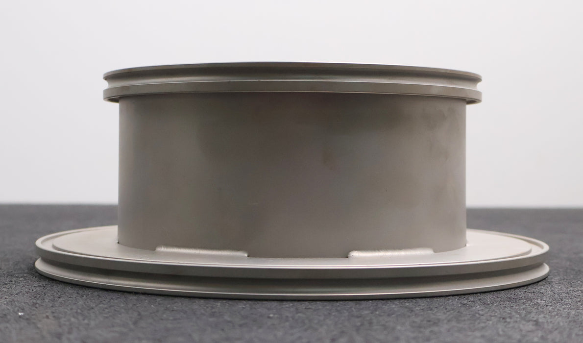 Bild des Artikels Edelstahl-Endplatte-mit-ISO-K-DN210-AußenØ-240mm-mit-Reduzierung-auf-ISO-K-DN150