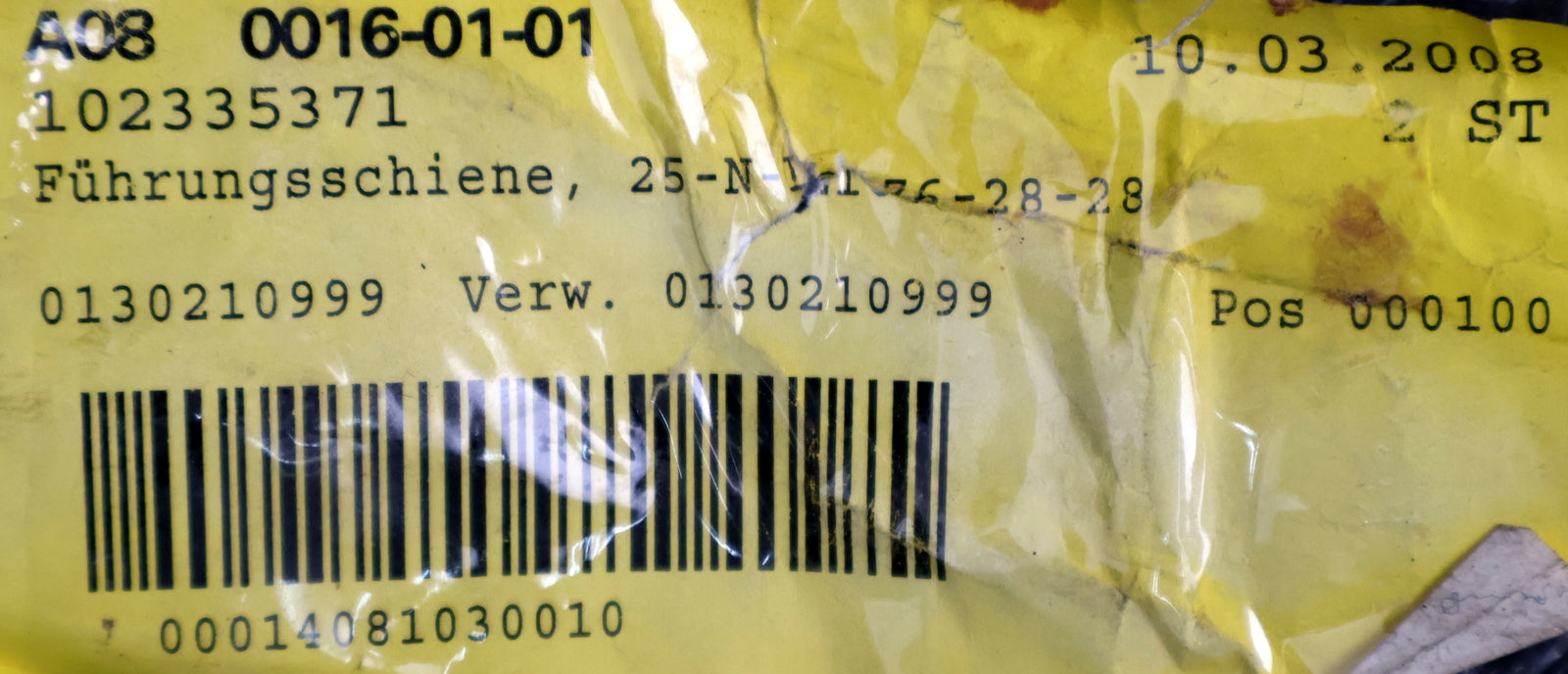 Bild des Artikels BOSCH-REXROTH-Profilschiene-R1605-Typ-25-N-L1676-28-29-Größe-25-Länge-1676mm